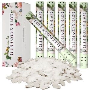 Butterfly confetti poppers (6pack)